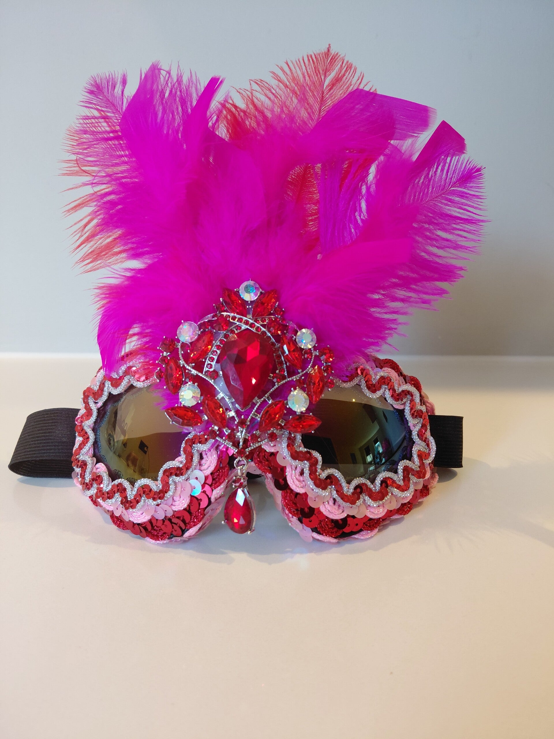 Glitter en Grime skibril "ice queen"