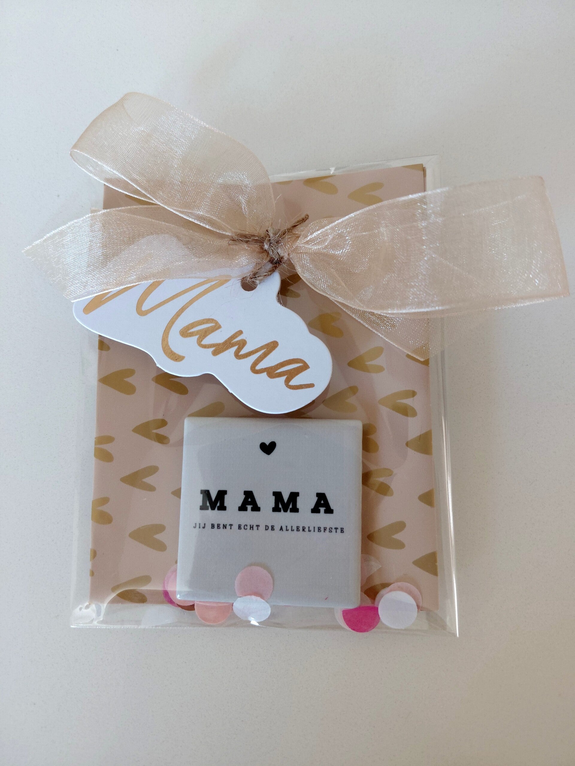 Magneet tegeltje ''Mama"