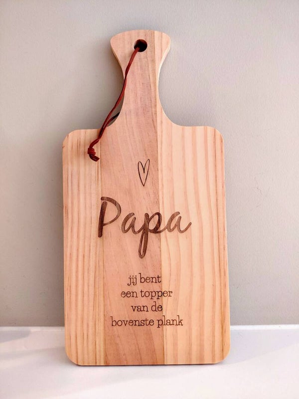 Glitter en Grime "borrelplank opa/papa