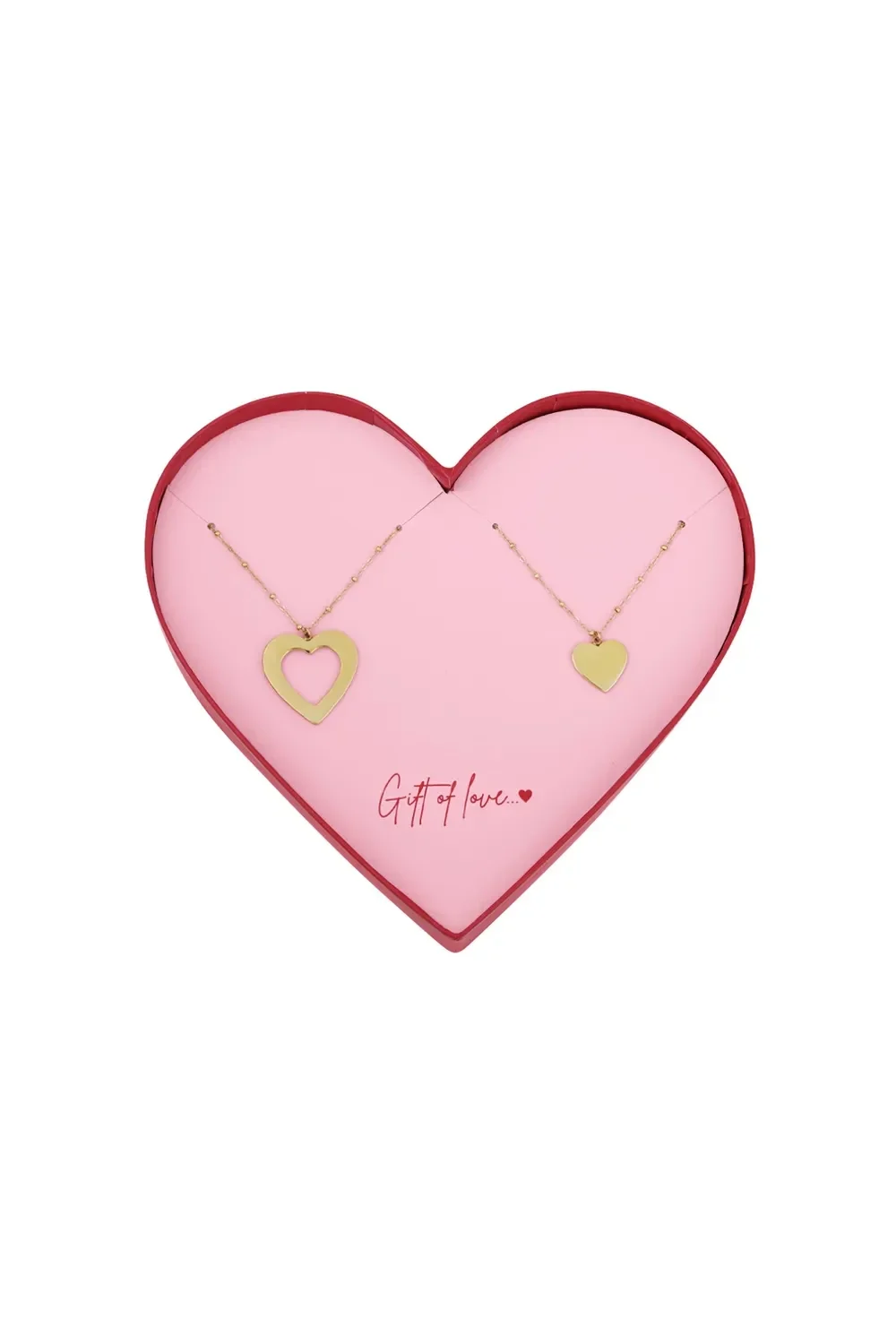 Gift of love stainless steel interlinked love