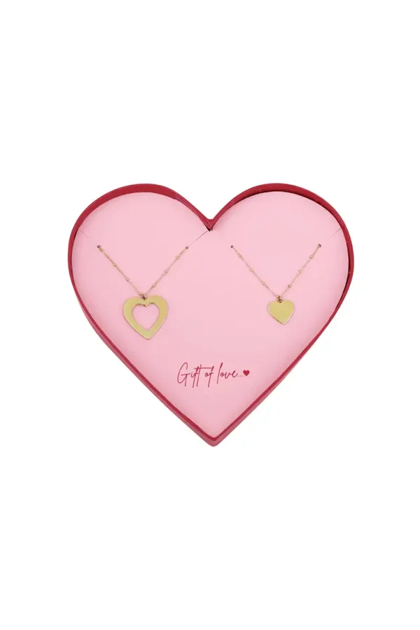 Gift of love stainless steel interlinked love