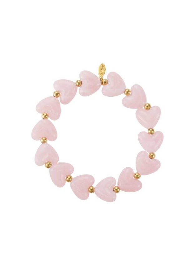 Armband lovely light pink