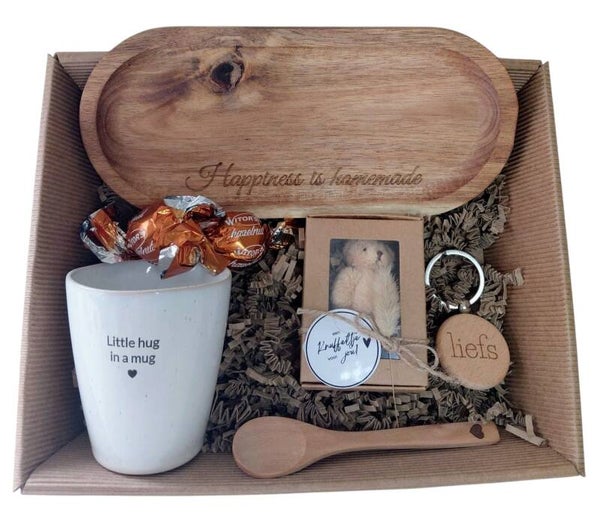 Cadeau pakket '' Happiness is homemade''