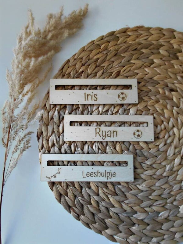 Leeshulpje vlaggetjes