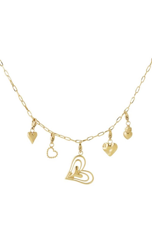 Glitter en Grime DIY Endless love bedelketting