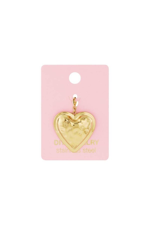Glitter en Grime | Gouden liefdessieraden bedel