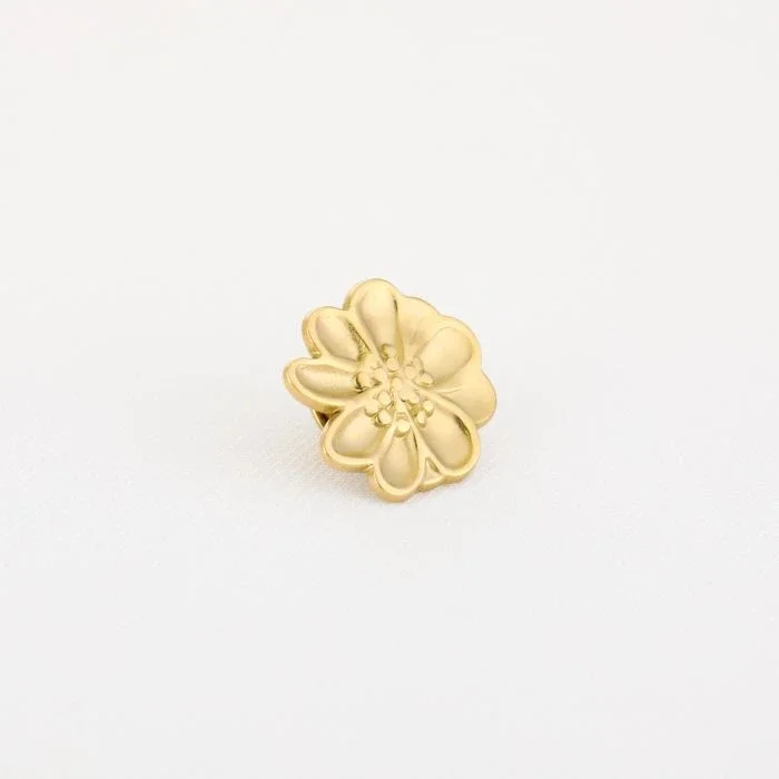 Bloem broche - pin