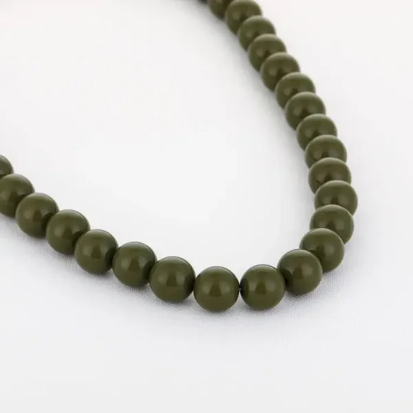 Olive kralenketting