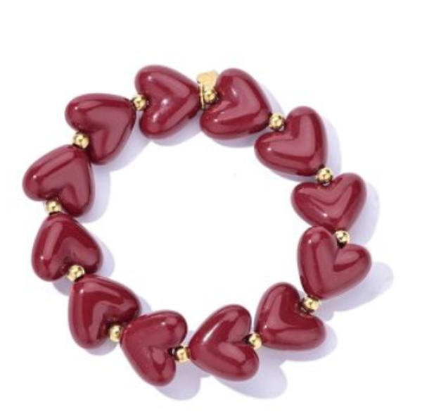 Love rood armbandje