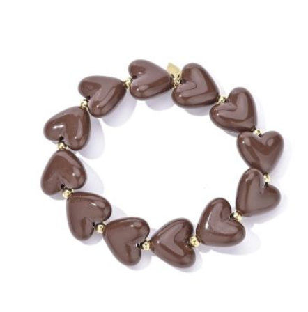 Love bruin armbandje