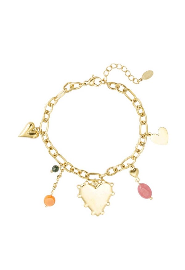 Glitter en Grime '' variety of love ''  bedel armband