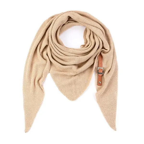 Punt sjaal Khaki