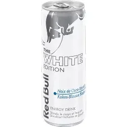 White Edition Red Bull