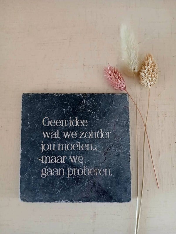 Geen idee...