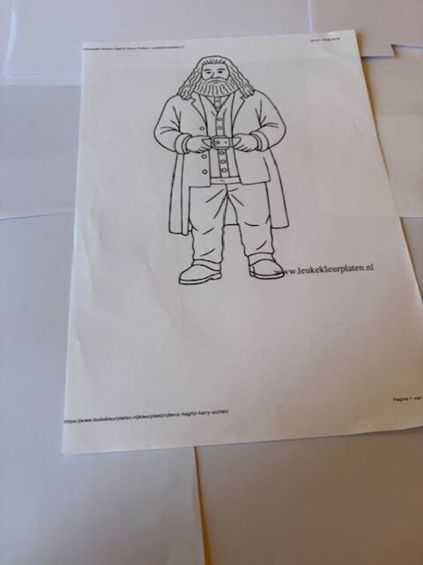 hary poter  tekning