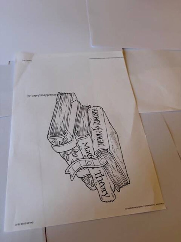 hary poter  tekning