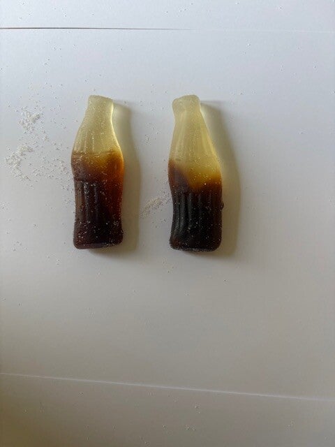 Grote cola snoepjes twee stuks