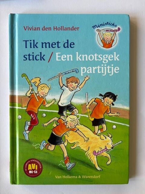 tik met de stick\ een knotsgek patijtje