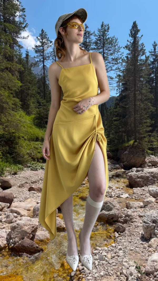 vestido pañuelo