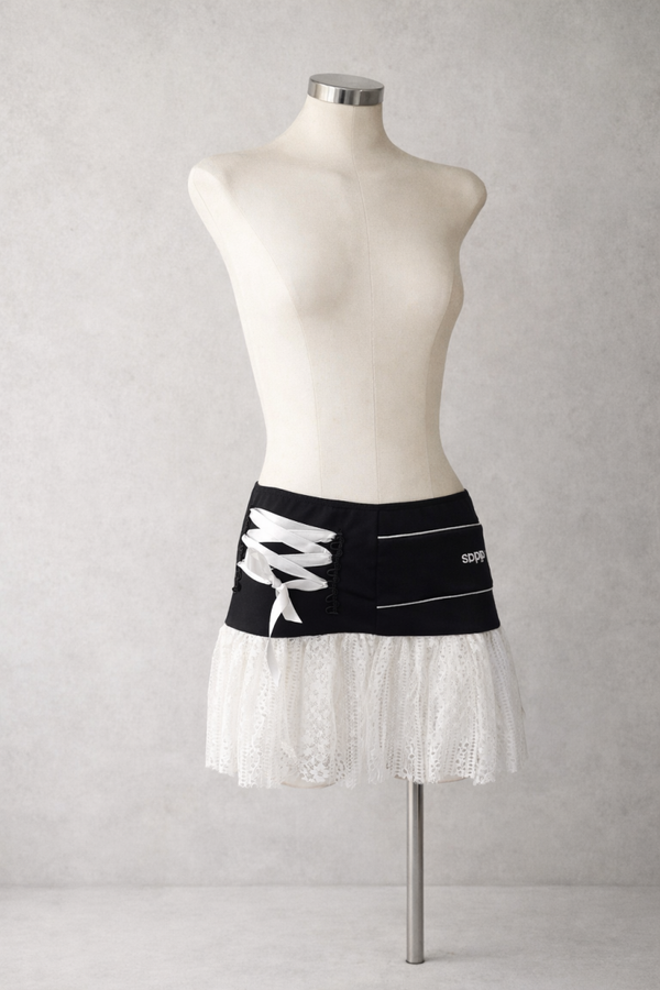 Rework mini adidas lace