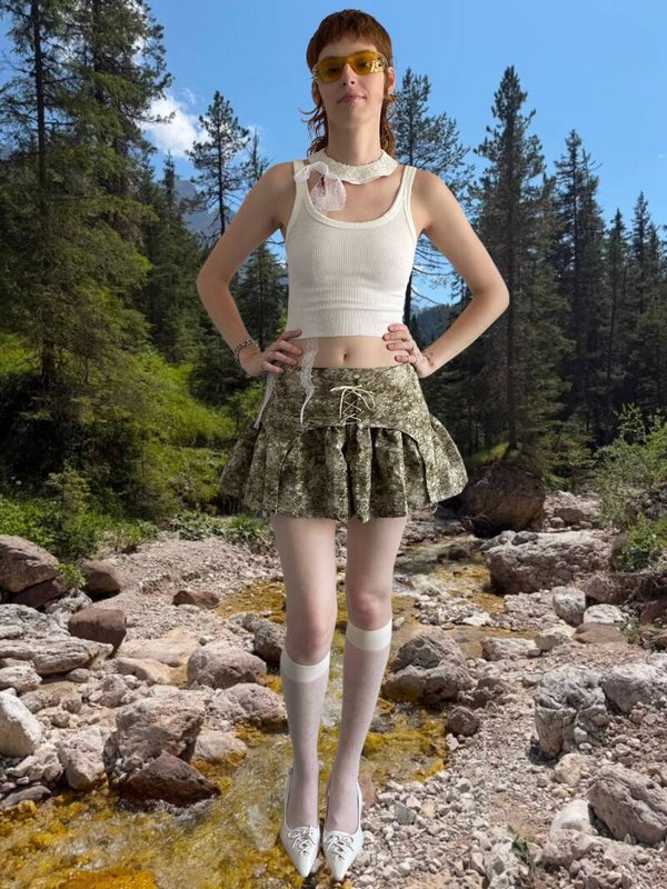 Falda camo baloom