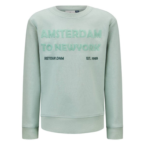 Retour Sweater Guy - Faded Green*