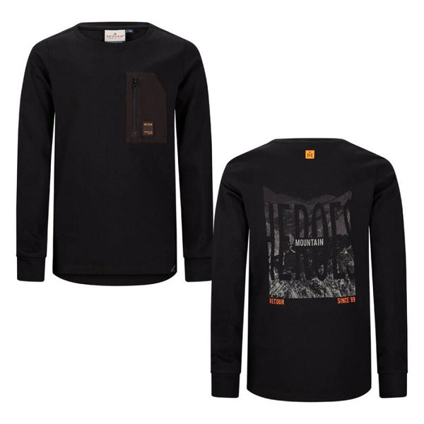 Retour Denim de Luxe Shirt Cornelio - Black