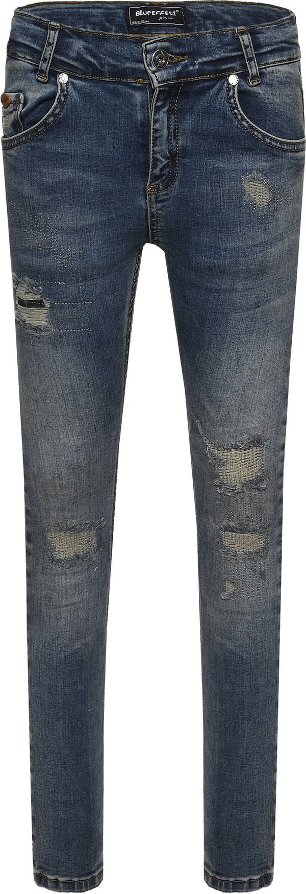 Blue Effect Jeans - Blue Tint