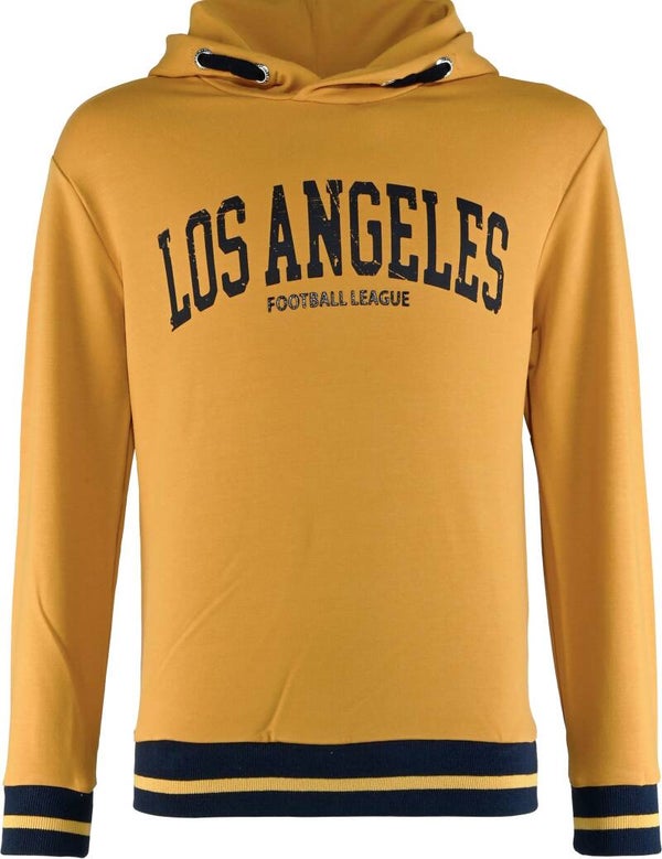Blue Effect Hoodie LA - Brass Yellow