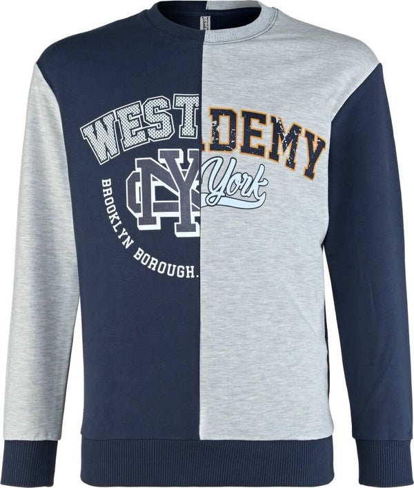 Blue Effect Sweatshirt - Dark Navy