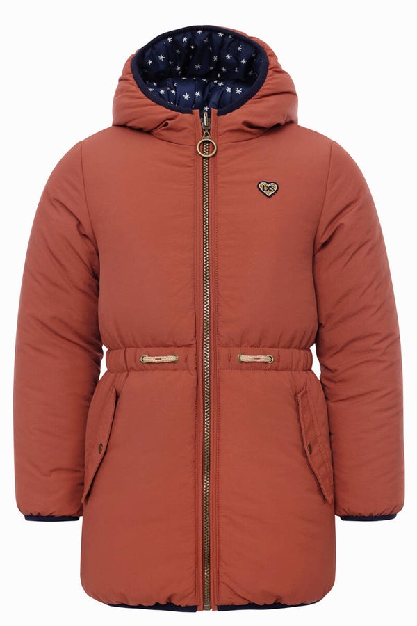 Looxs Little Reversible Parka Jas - Redwood*