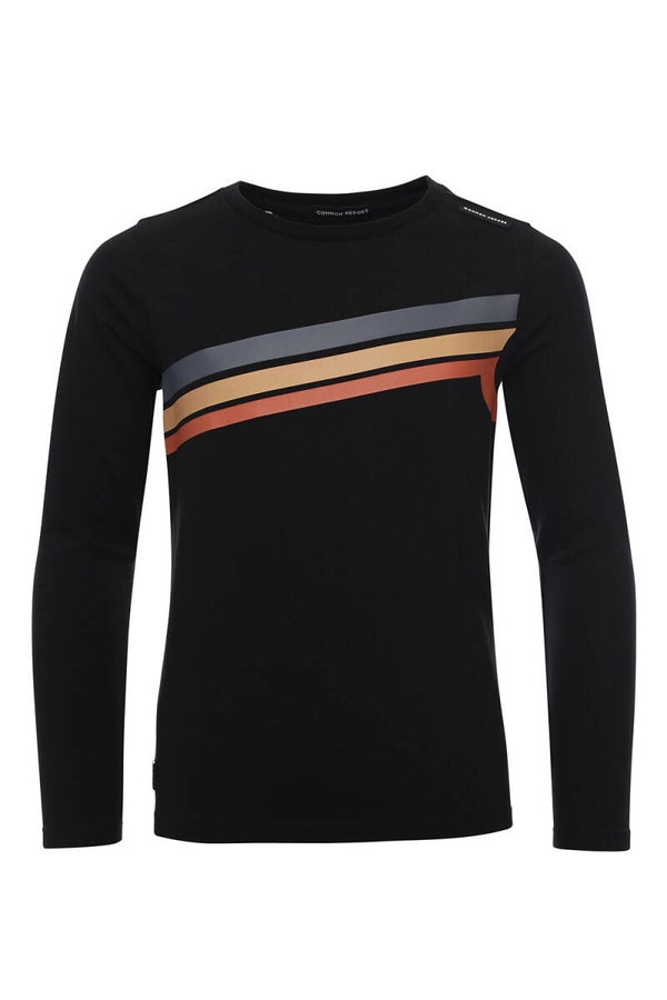 Common Heroes Shirt met Logo - Black*