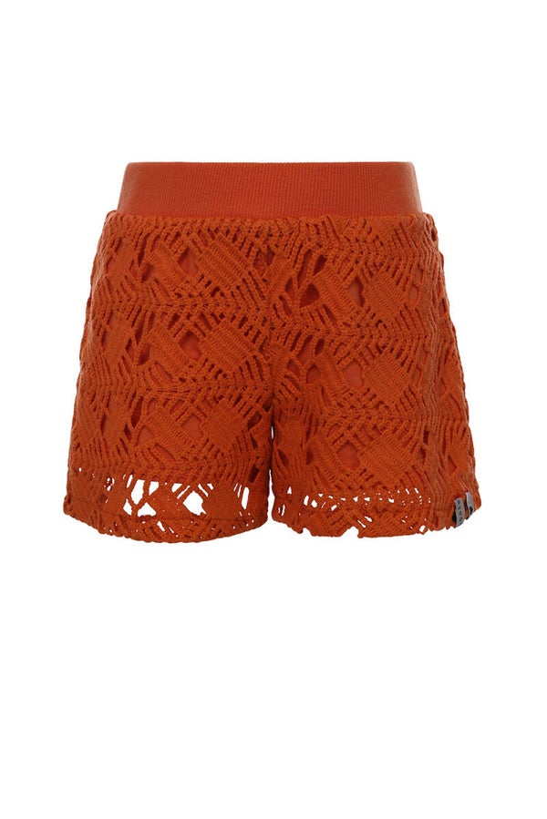Looxs 10sixteen Open Lace Short - Signal Orange*