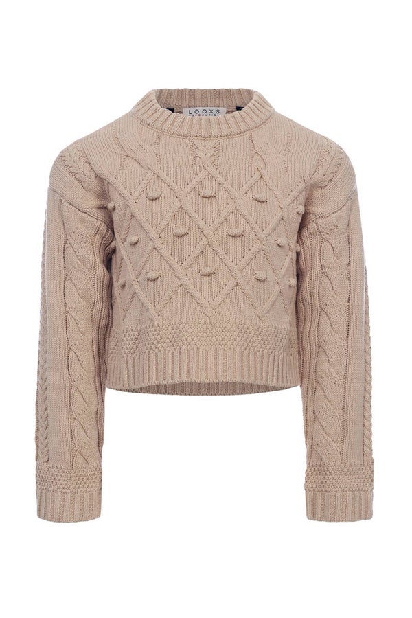 Looxs 10sixteen Pullover - Beige*