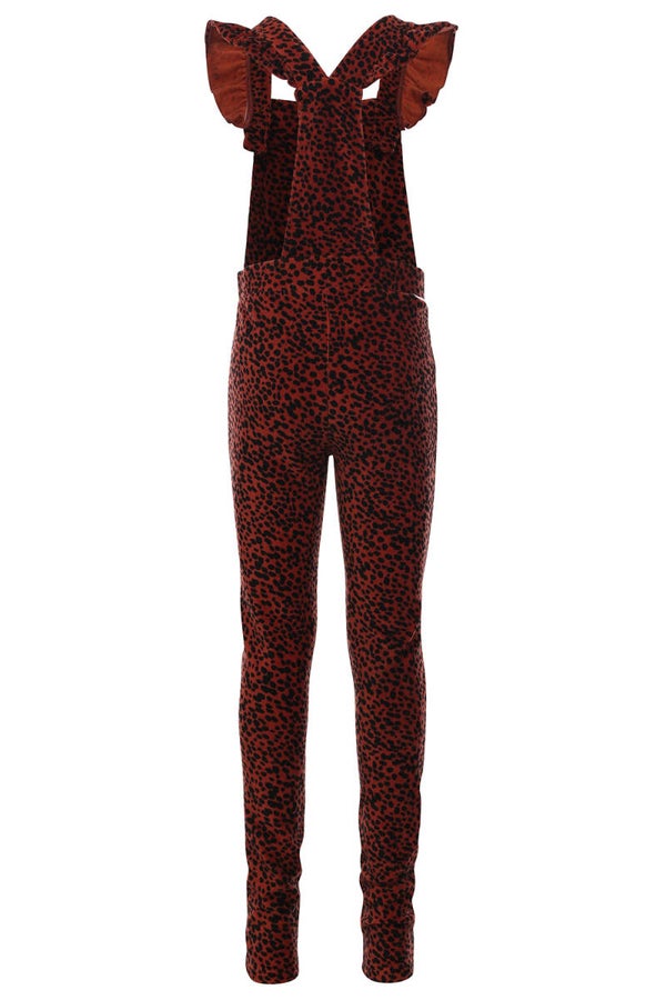 Looxs Little Velvet Rib Jumpsuit - Spots*