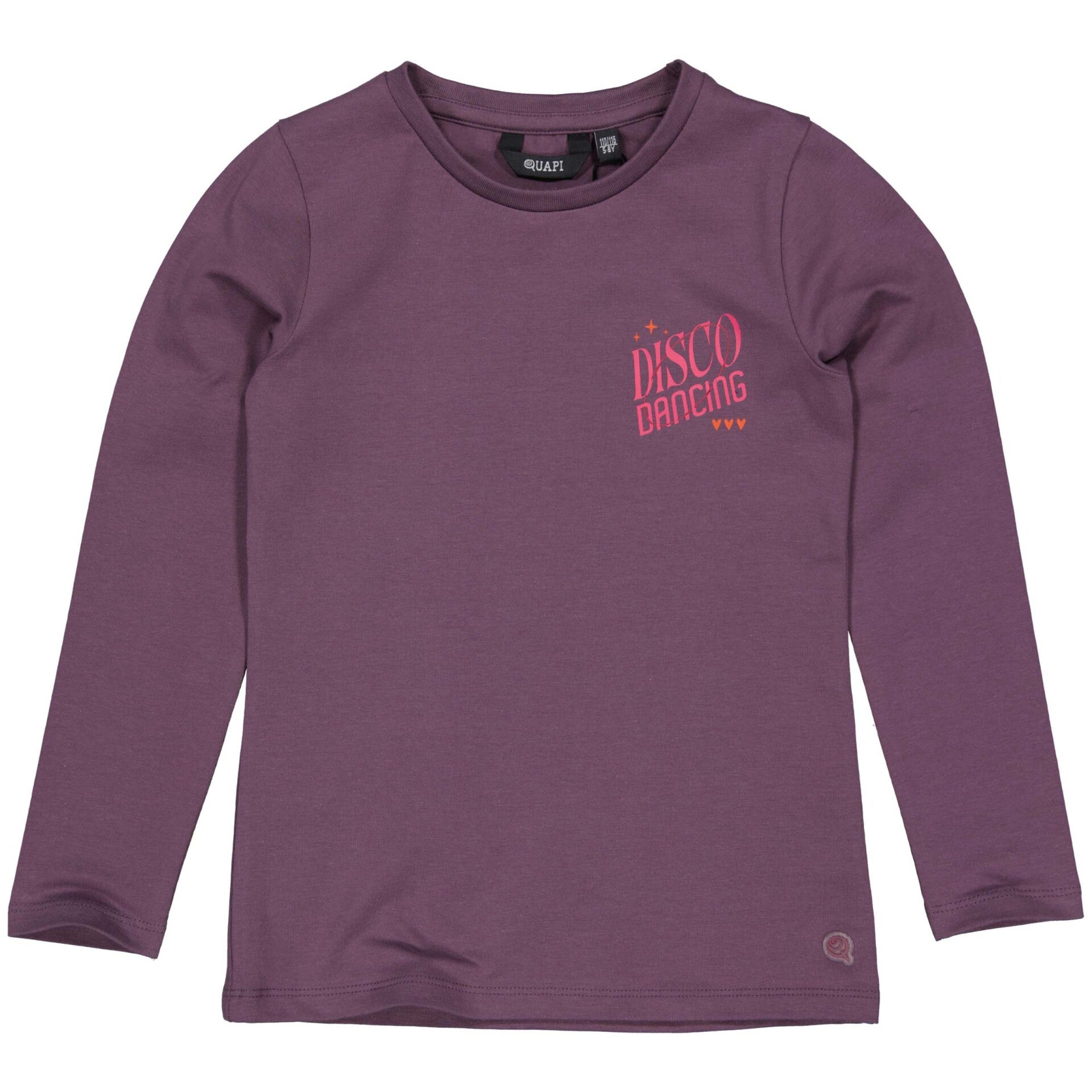 Quapi Shirt Debbie - Dark Purple*