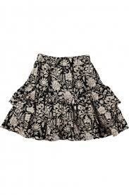 Miss T Skort Benne - Black/White*