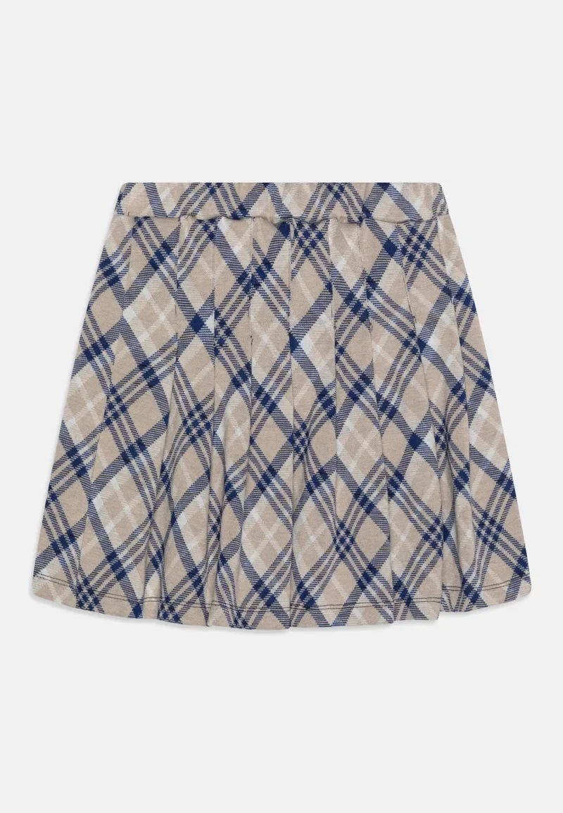 Blue Effect Rok - Check Beige/Navy