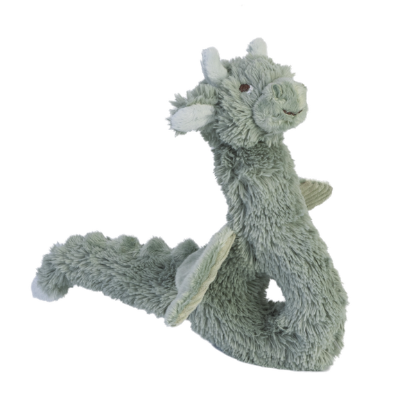 Happy Horse Dragon Drake Rattle - Green