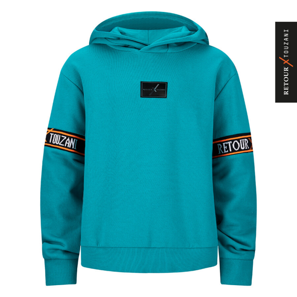 Retour Denim de Luxe X Touzani Hoodie Pildriver - Sea Green