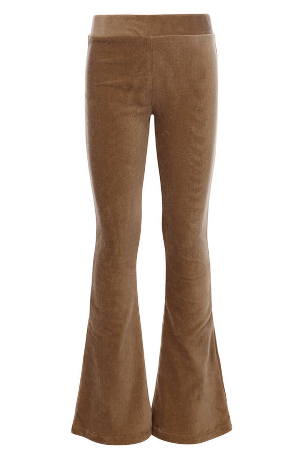 Looxs 10sixteen Flare Pants - Teddy Brown*