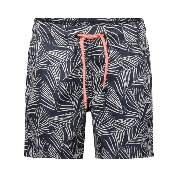 No Way Monday Swim Shorts (Mid Length) - Dark Blue