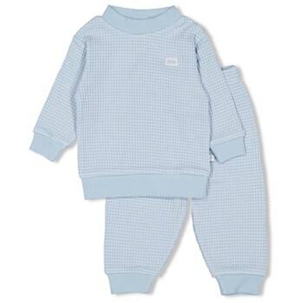 Feetje Wafel Pyjama - Babyblue