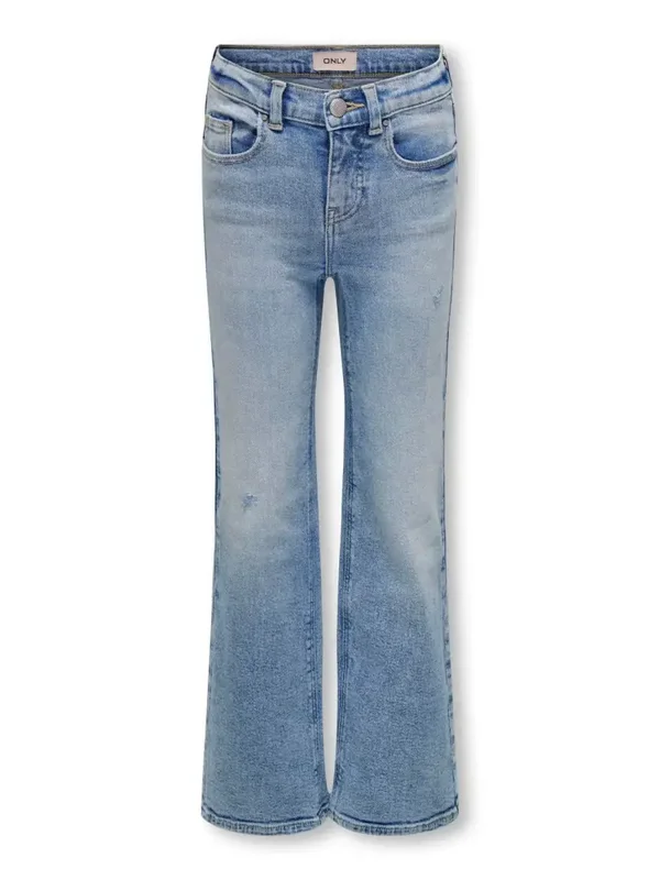 Kids Only Wide Leg Jeans Juicy - Light Blue Denim