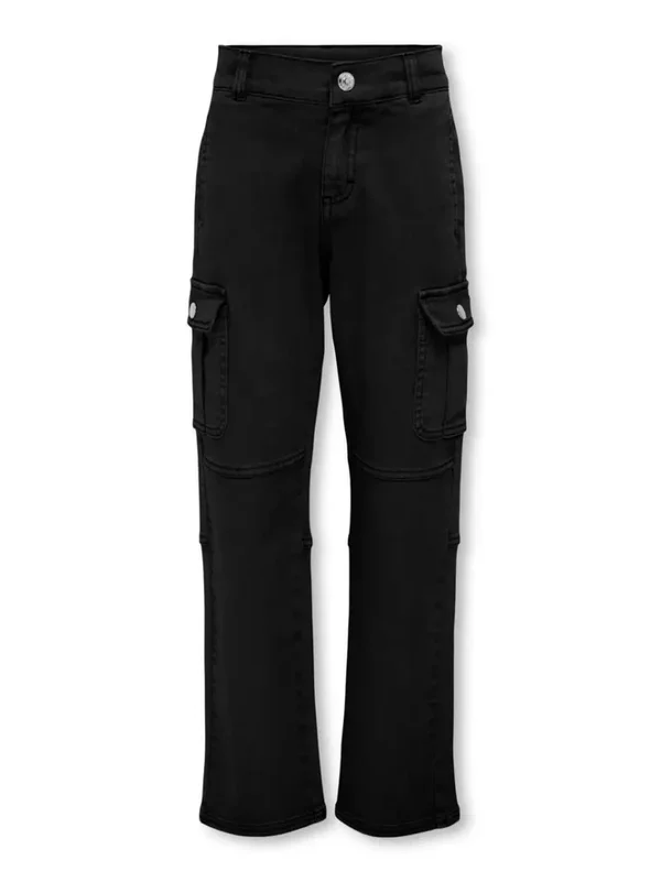 Kids Only Cargo Broek Rory-Fia - Zwart*