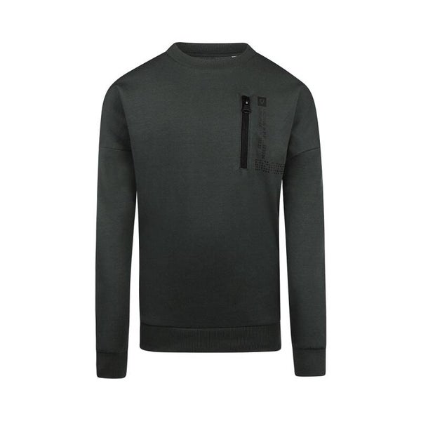 No Way Monday Oversized Sweater - Army Green