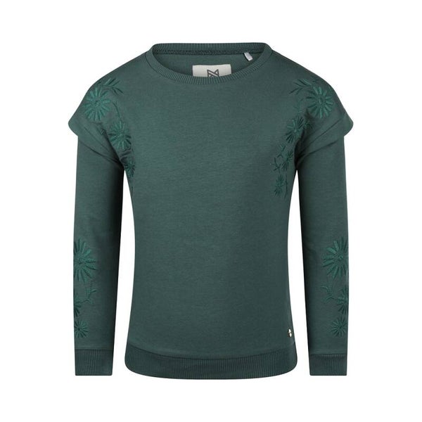 Koko Noko Sweater Crewneck - Dark Green*