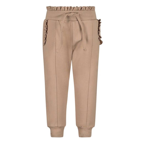 Quapi Mini Flair Pants Mirthe - Dark Sand