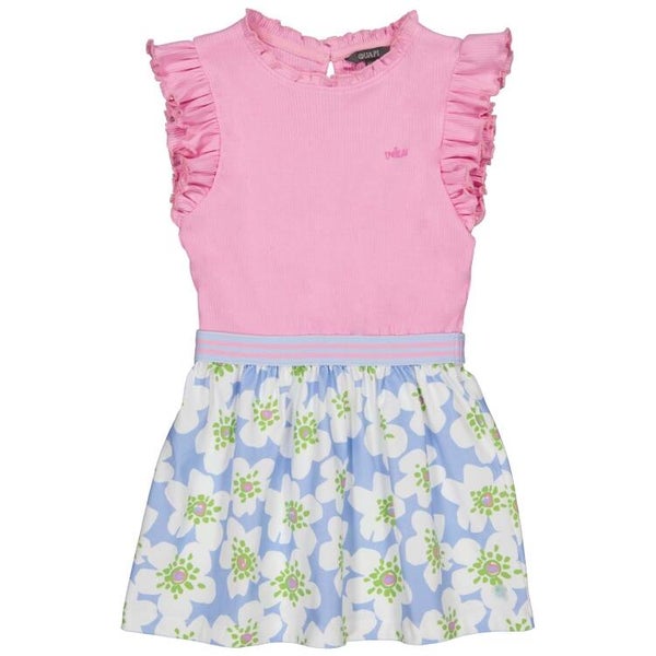 Quapi Mini Dress Fabienne - Blue Check