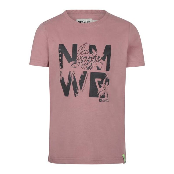 No Way Monday T-Shirt - Mauve*